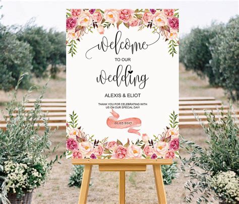 Wedding Welcome Template