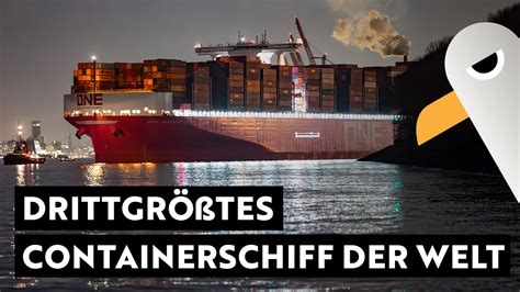 3 größtes Containerschiff der Welt ONE INNOVATION legt in Hamburg