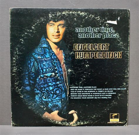 Vintage Engelbert Humperdinck Another Time Another Place Vinyl