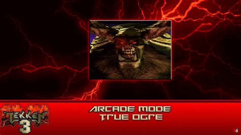 Tekken Arcade Mode True Ogre Youtube