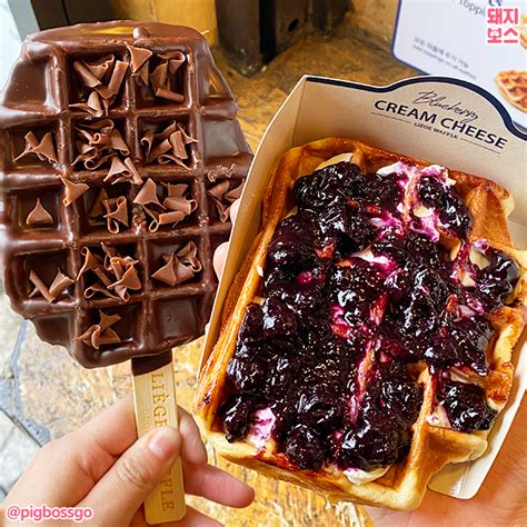 อาจุมม่าบ้าเกาหลี On Twitter รีวิวเกาหลี 🇰🇷 ร้านวาฟเฟิลที่หนึ่งในใจก็ต้อง Limburg Waffle 덕수궁