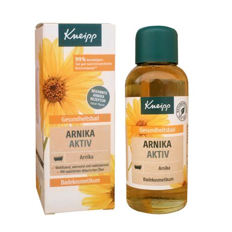 Kneipp Arnika Active Svaly a klouby relaxační olej do koupele 100 ml