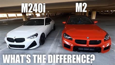 2024 BMW M2 Vs M240i Comparison Interior Exterior Engine YouTube