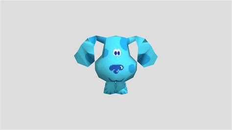 Blues Clues Blue D Model By Jmc Tcharlestt A Fcb