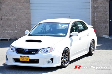 Subaru WRX STI GE GV GH GR White Work Emotion XD9 Wheel Wheel Front