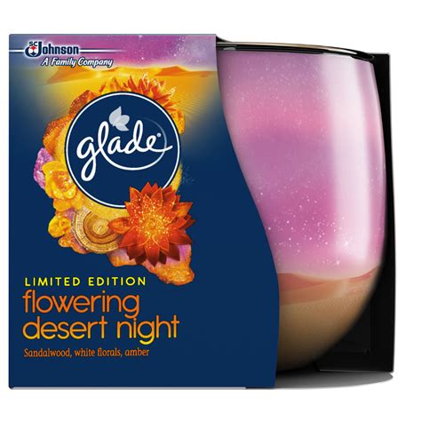 Glade Candle Limited Edition Flowering Desert Night 4oz Wilko