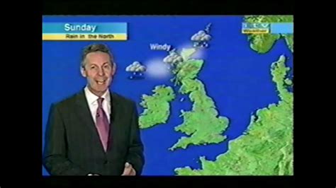 Itv 1 Itv National Weather April 9 2005 Youtube