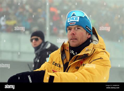 Oberhof Deutschland Januar Jens Filbrich Biathlon Co Trainer