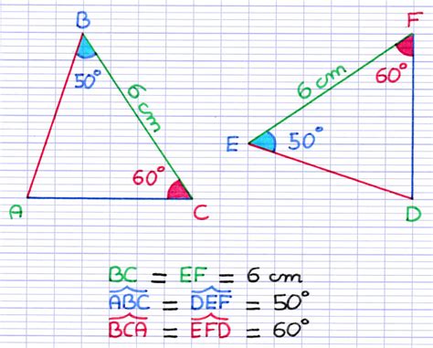 Découvrir les 3 Cas d Égalité des Triangles