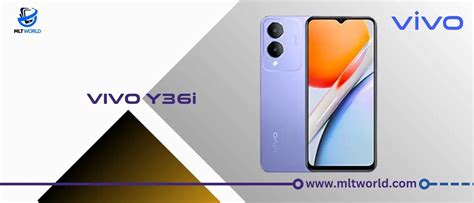 Price And Specifications Of The Vivo Y36i Which Debuted In China With