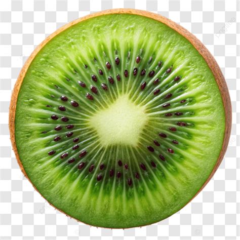 Kiwi En Rodajas Mostrando Semillas Png Dibujos Kiwi Fruta Semillas