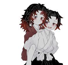 12 BABY YORIICHI AND KOKUSHIBO Ideas Slayer Anime Anime Demon Chibi