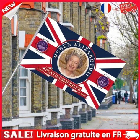 DRAPEAU DU JUBILÉ de la Reine des Platines Bannière du 70ème