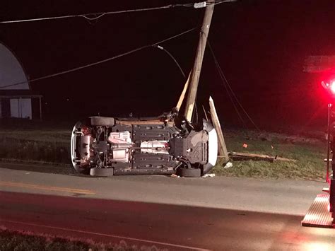 Rollover Crash In New Springfield Knocks Power Out Wfmj