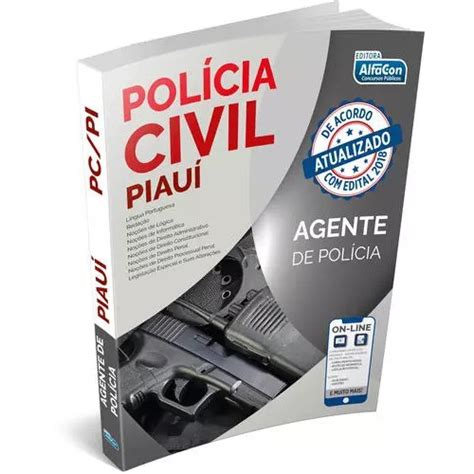 Apostila Pc Piaui Pol Cia Civil Do Piau Agente De Pol Cia Alfacon