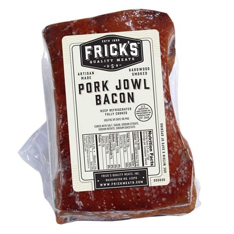 Fricks Pork Jowl Bacon