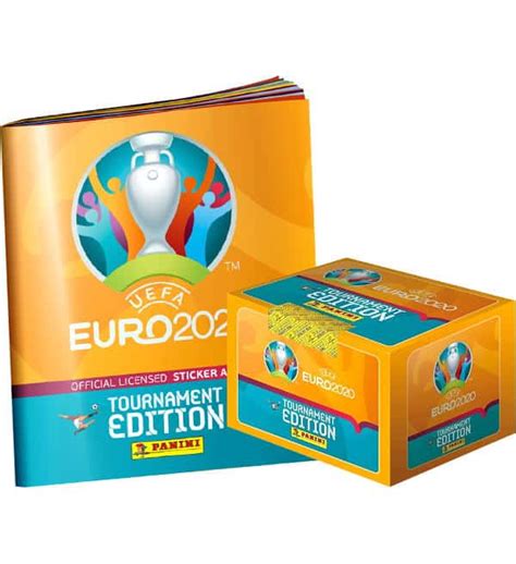 Panini Euro Tournament Edition Stickers Album Box With