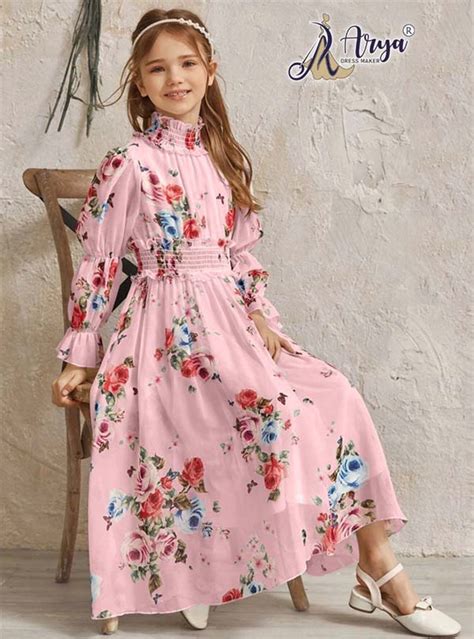 Stunning Long Frock Designs For Your Princess