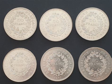 France Francs Hercule Lot De Monnaies En Catawiki