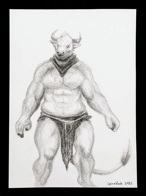 Weretober 2022 Day 11 Bovine By Spineblade On Deviantart