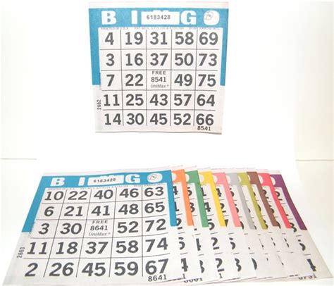 Bingo Paper Bingo Sheets Bulk Ct Bingo Supply