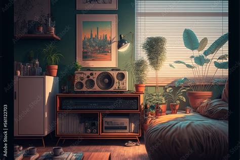 Lofi Living Room Beautiful Chill Atmospheric Wallpaper Background