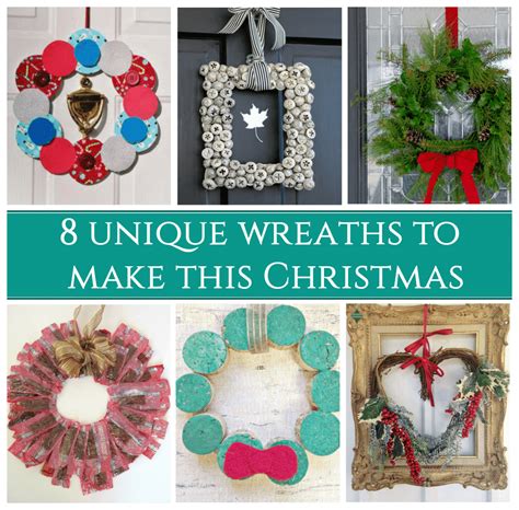 8 Unique Wreaths To Make This Christmas - Life She Has