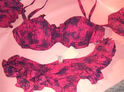 Agent Provocateur Pink Purple Arianna Bikini Bra B Brief Size Large