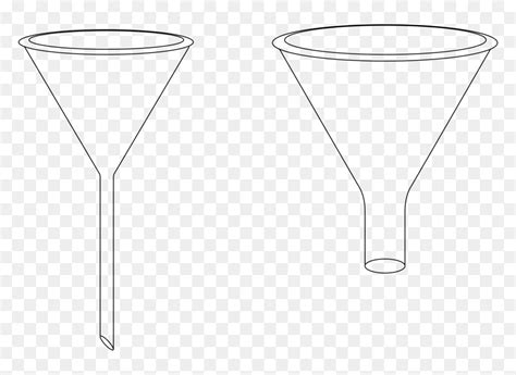 Funnel Png Png Download Funnel Laboratory Apparatus Drawing