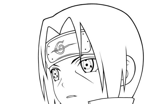 Sharingan Coloring Pages Mangekyou Sharingan Itachi Para Colorear