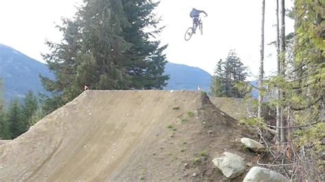 Whistler Crabapple Hits Close Call A Trail Bike Video Pinkbike