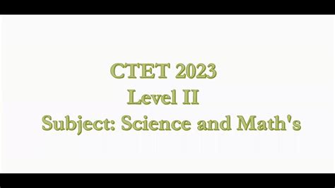 Lecture05 Target CTET Science Motion HTET PTET YouTube