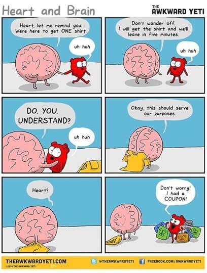 Heart And Brain An Awkward Yeti Collection Vol 1 By Nick Seluk Goodreads