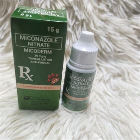 Micoderm Miconazole Nitrate Topical Lotion Anti Fungal 15g Shopee