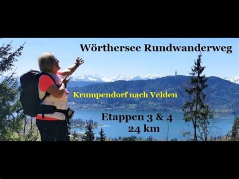 W Rthersee Rundwanderweg Etappen Youtube