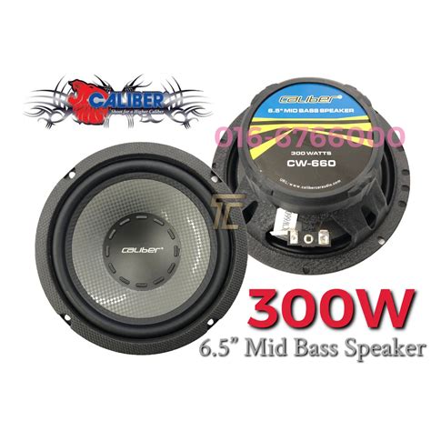 CALIBER 6 5 Mid Bass Car Speaker CW 660 Suitable For All Type Of Car