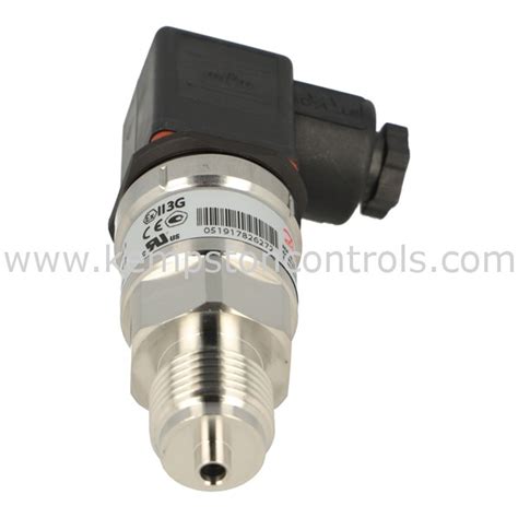 Danfoss 060G1412 PRESSURE TRANSMITTER 0 10 BAR 4 20MA G1 2 MALE CONN