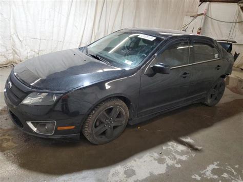 2010 Ford Fusion Sport For Sale Pa Altoona Thu Mar 14 2024 Used And Repairable Salvage