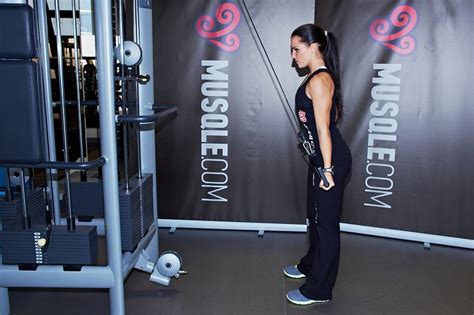 Cable One Arm Tricep Extension Musqle