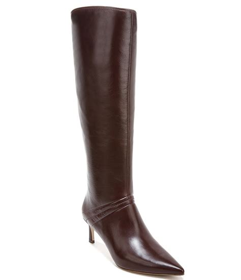 27 Edit Naturalizer Falencia Leather Dress Tall Boots Dillards Dress Shoes Womens Boots