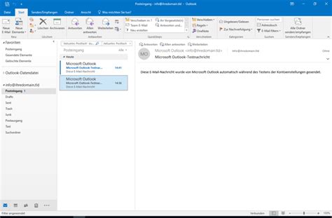 Anleitung Imap E Mail Konto In Microsoft Outlook 2016 Einrichten