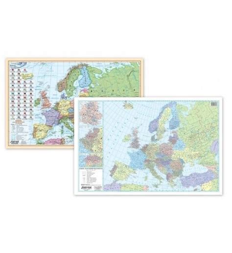 Podk Adka Edukacyjna Mapa Polityczna Europy Europa