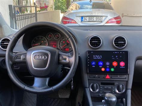 Audi A Android Multimedya Ekranl Teyp Car Play S F R Araba Ses Ve