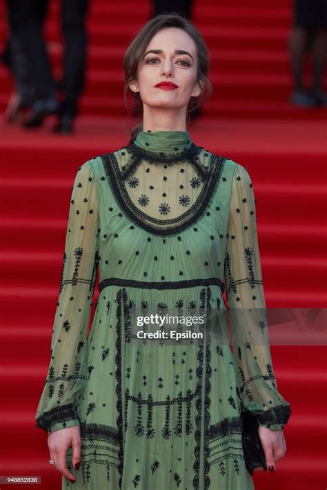 Actress Olya Zueva attends opening of the 40th Moscow International ...
