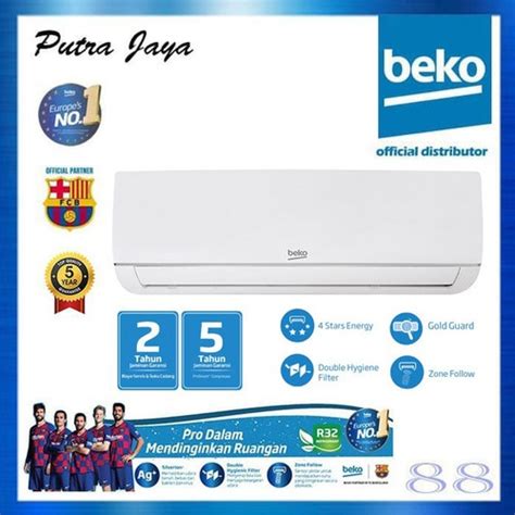 Jual AC Beko 1 2 PK BSFSA 050 Garansi Resmi Shopee Indonesia