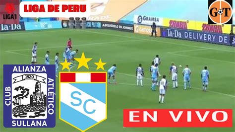 ALIANZA ATLETICO VS SPORTING CRISTAL EN VIVO PERÚ Liga 1 Clausura