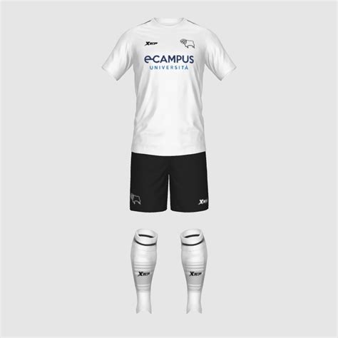 Derby County X Xtep X E Campus Home Fifa Kit Creator Showcase