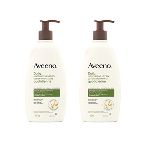 Aveeno Daily Moisturizing Lotion With Pump Dry Skin Non Comedogenic