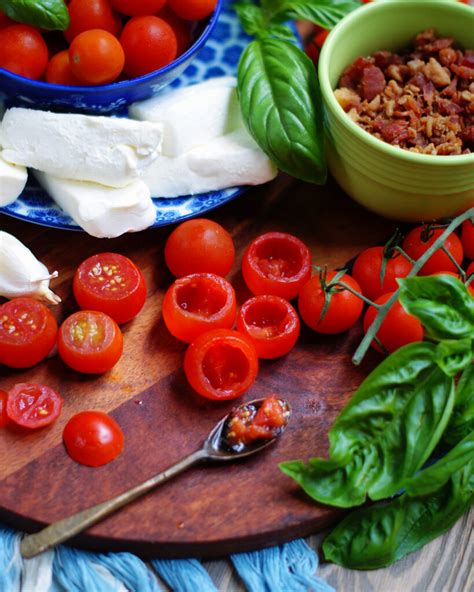 Bacon Cream Cheese Stuffed Tomatoes Southern Discourse