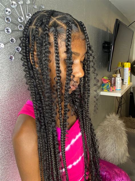 Jumbo Bohemian Knotless Box Braids